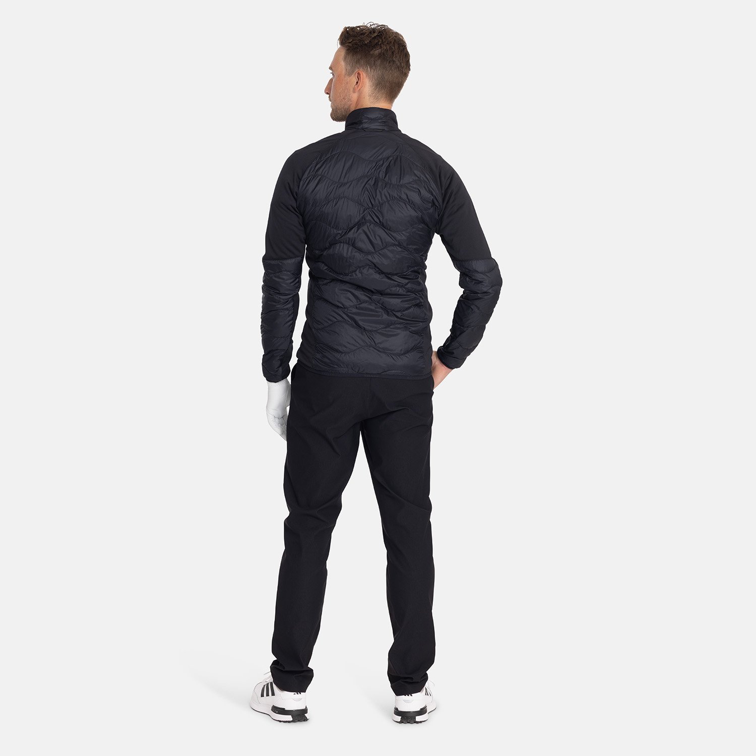 M Helium Down Hybrid Svart Peak Performance