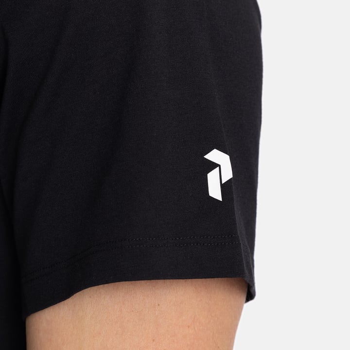 M Explore Logo Tee Black Peak Performance