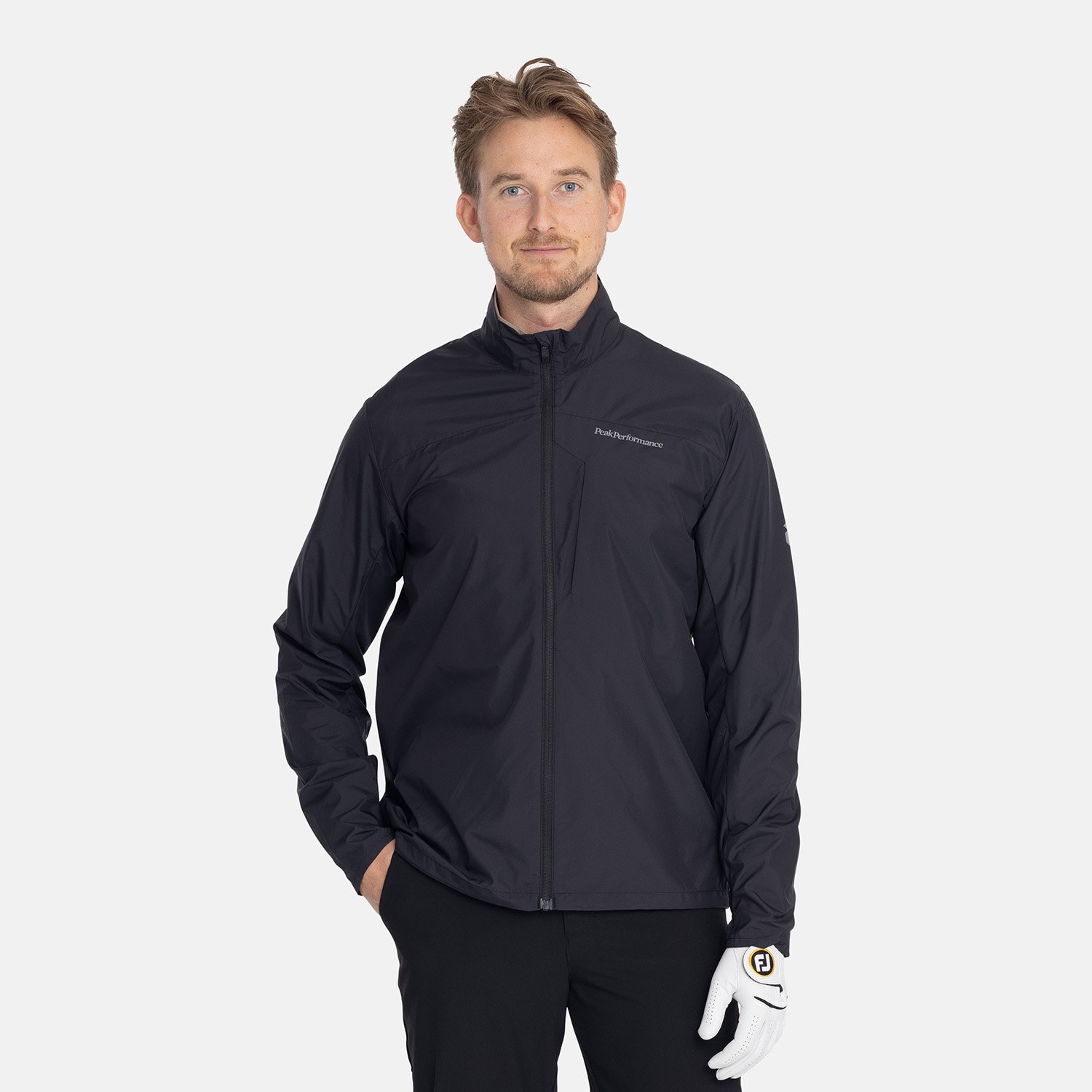 M Glider Wind Jacket Musta Peak Performance M Glider Wind Jacket Musta Peak Performance