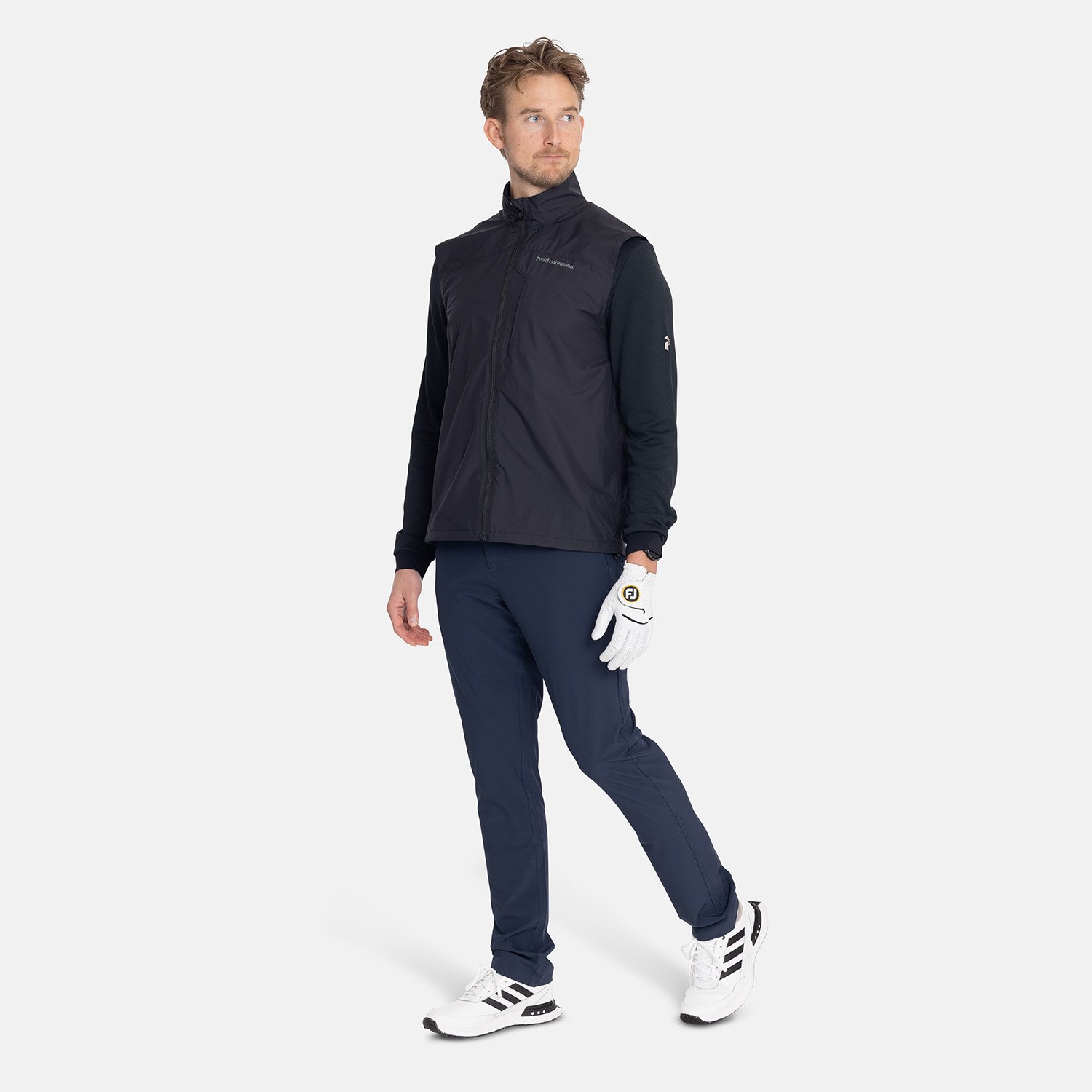 M Glider Wind Vest Sort Peak Performance