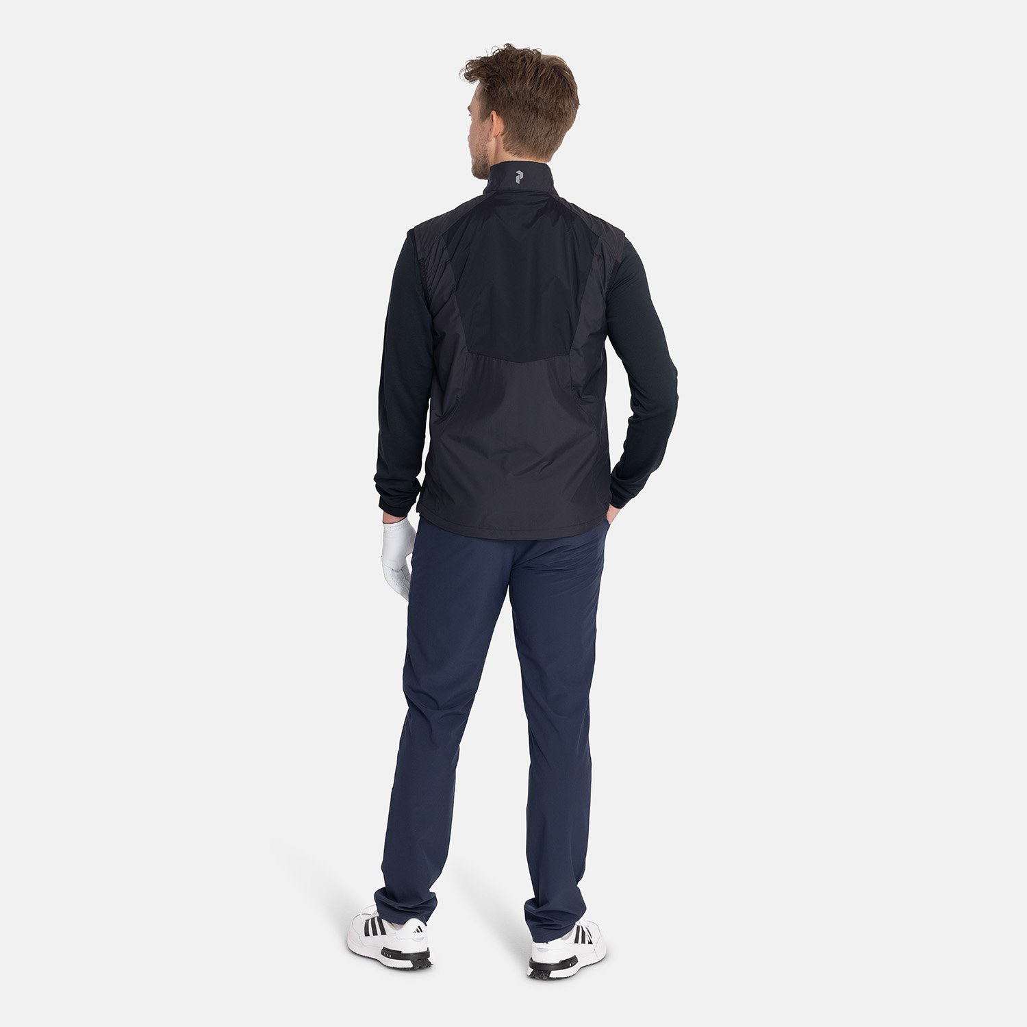 M Glider Wind Vest Sort Peak Performance