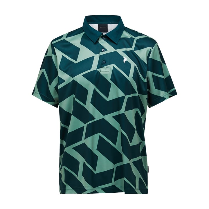 M Graphic SS Polo Peak Performance