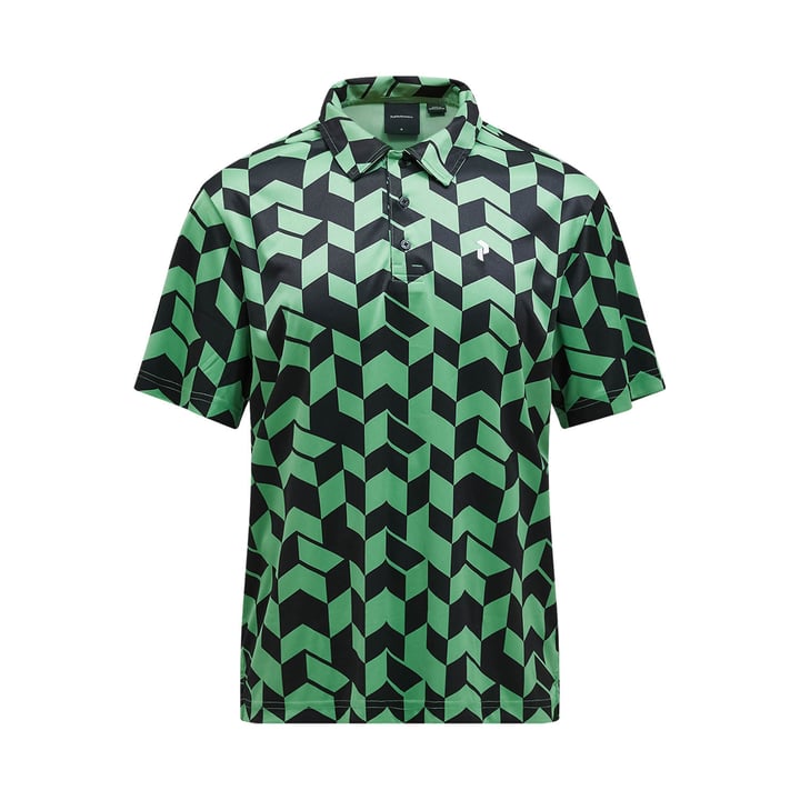 M Graphic SS Polo Peak Performance