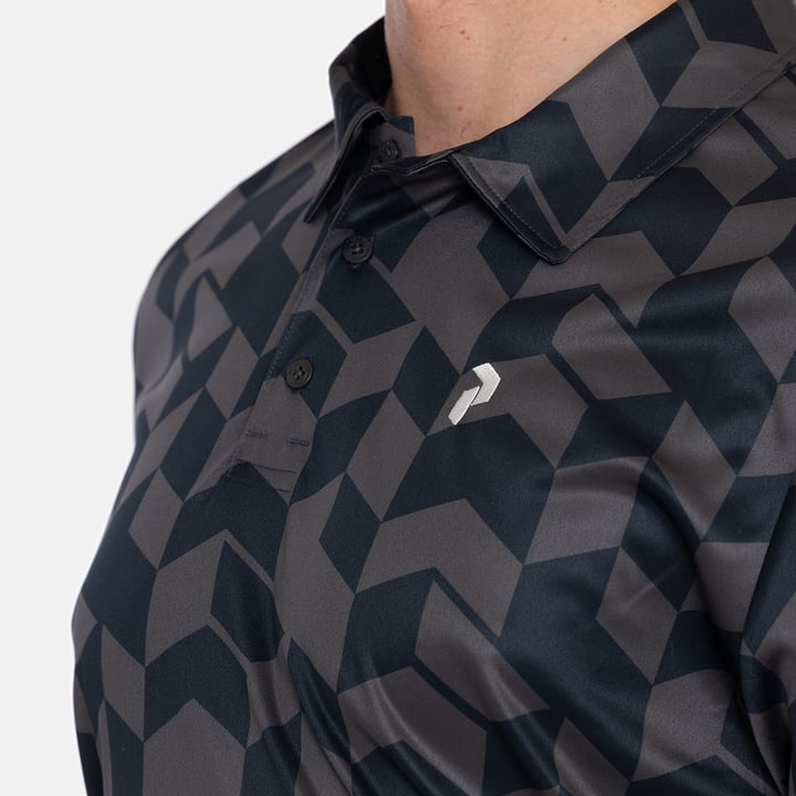 M Graphic SS Polo Peak Performance