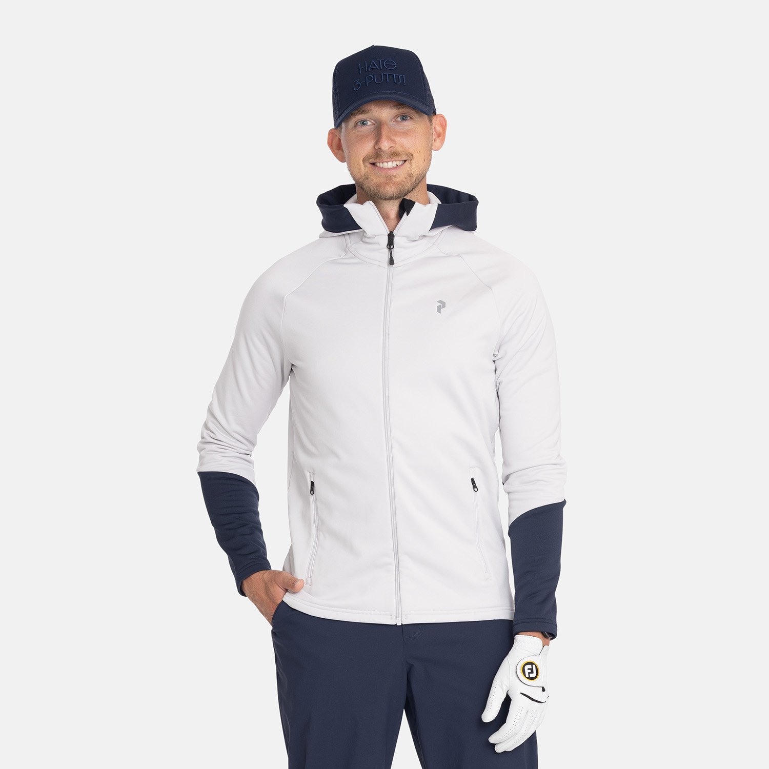 M Rider Essentials Zip Hood Peak Performance