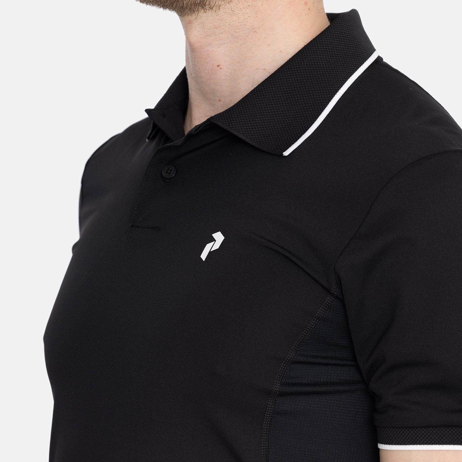 M Mountainbreath Polo Le noir Peak Performance