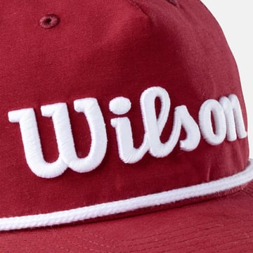 Retro Rope Snapback Röd Wilson