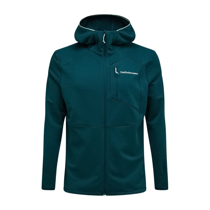 M Trail Polartec Zip Hood Peak Performance