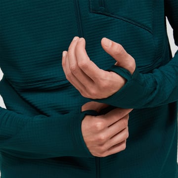 M Trail Polartec Zip Hood Peak Performance