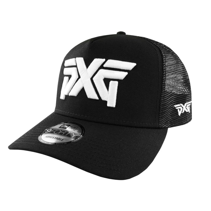 A-Frame 9Forty Snapback Trucker Cap Svart PXG A-Frame 9Forty Snapback Trucker Cap Svart PXG