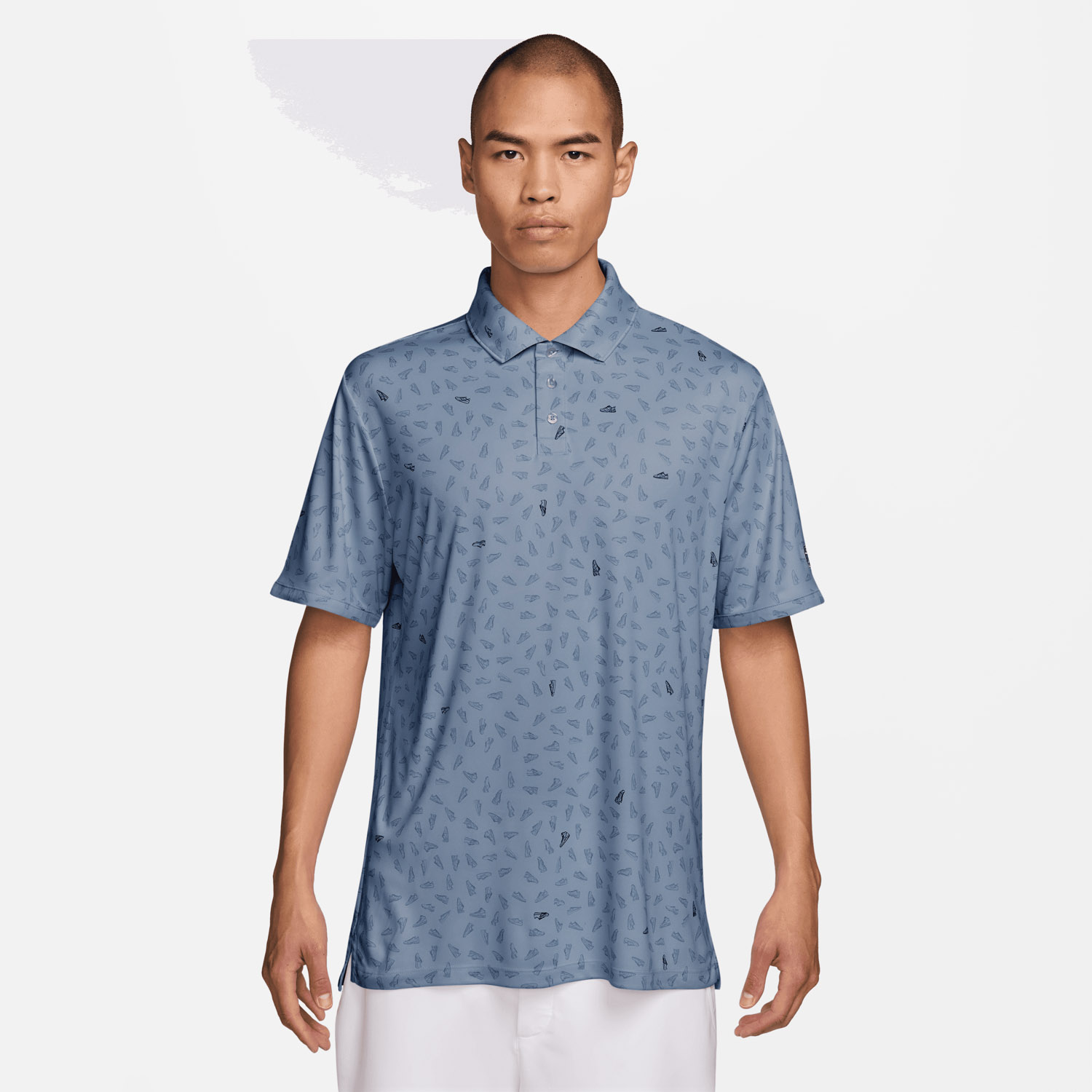 M Par 5 Print Shoe Polo