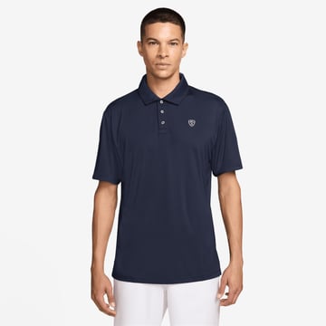 M Par 5 Solid Polo Blue Nike