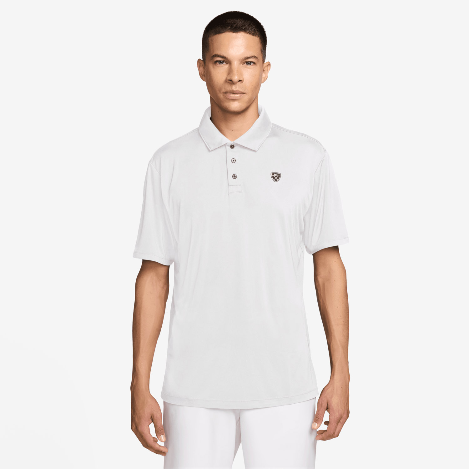 M Par 5 Solid Polo Hvid