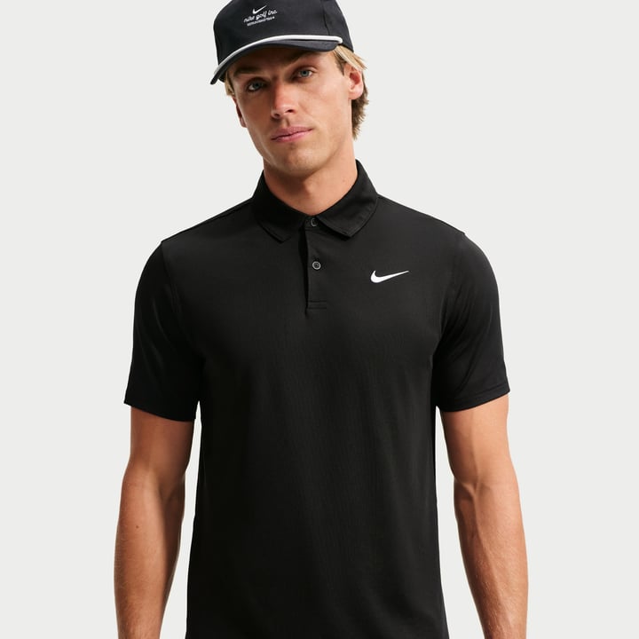 M Velocity Solid Polo Schwarz Nike