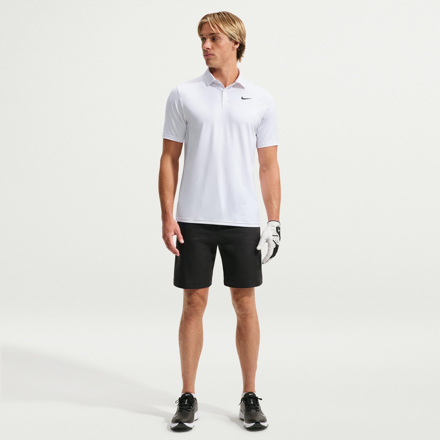 M Velocity Solid Polo Blanche Nike