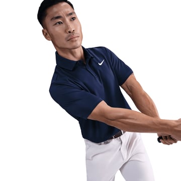 M Velocity Solid Polo Blue Nike