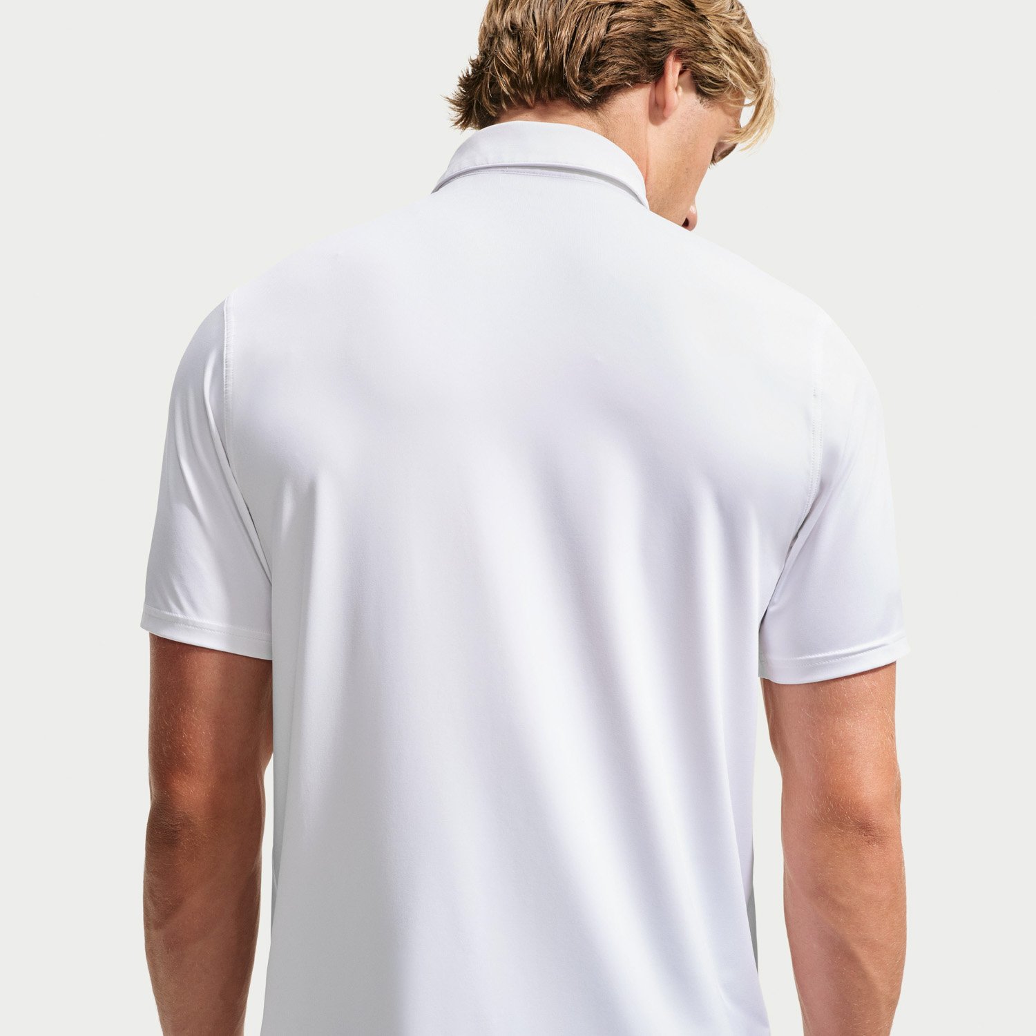 M Velocity Solid Polo Blanche Nike