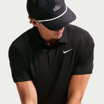 M Velocity Solid Polo Le noir Nike