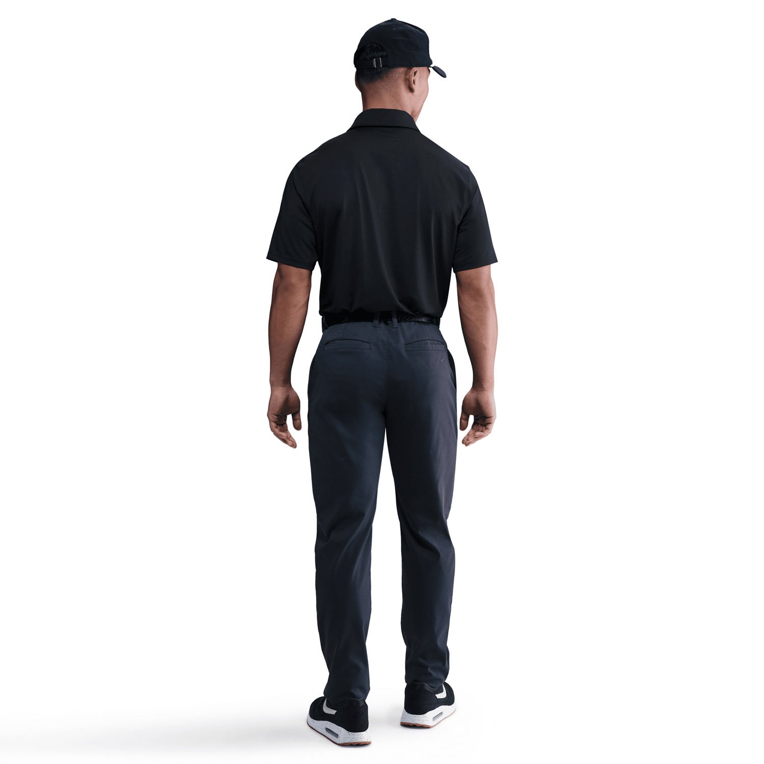 M Velocity Solid Polo Black Nike