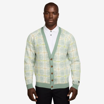 M Tartan Cardigan Loose Nike