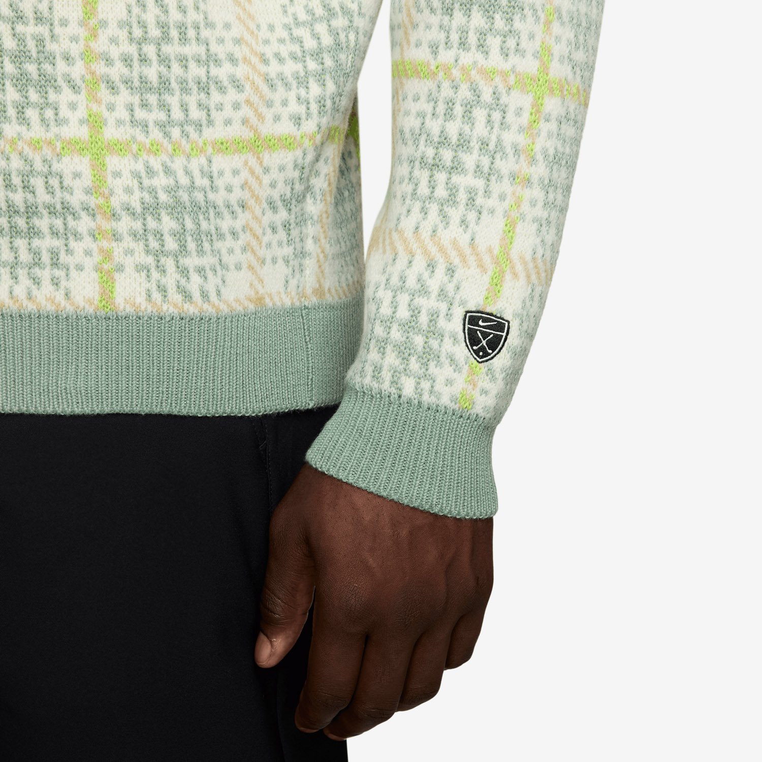 M Tartan Cardigan Loose Nike