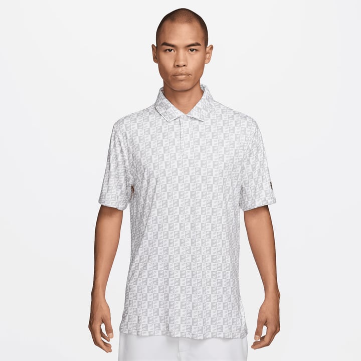 M Par 5 Print Icon Polo Valkoinen Nike