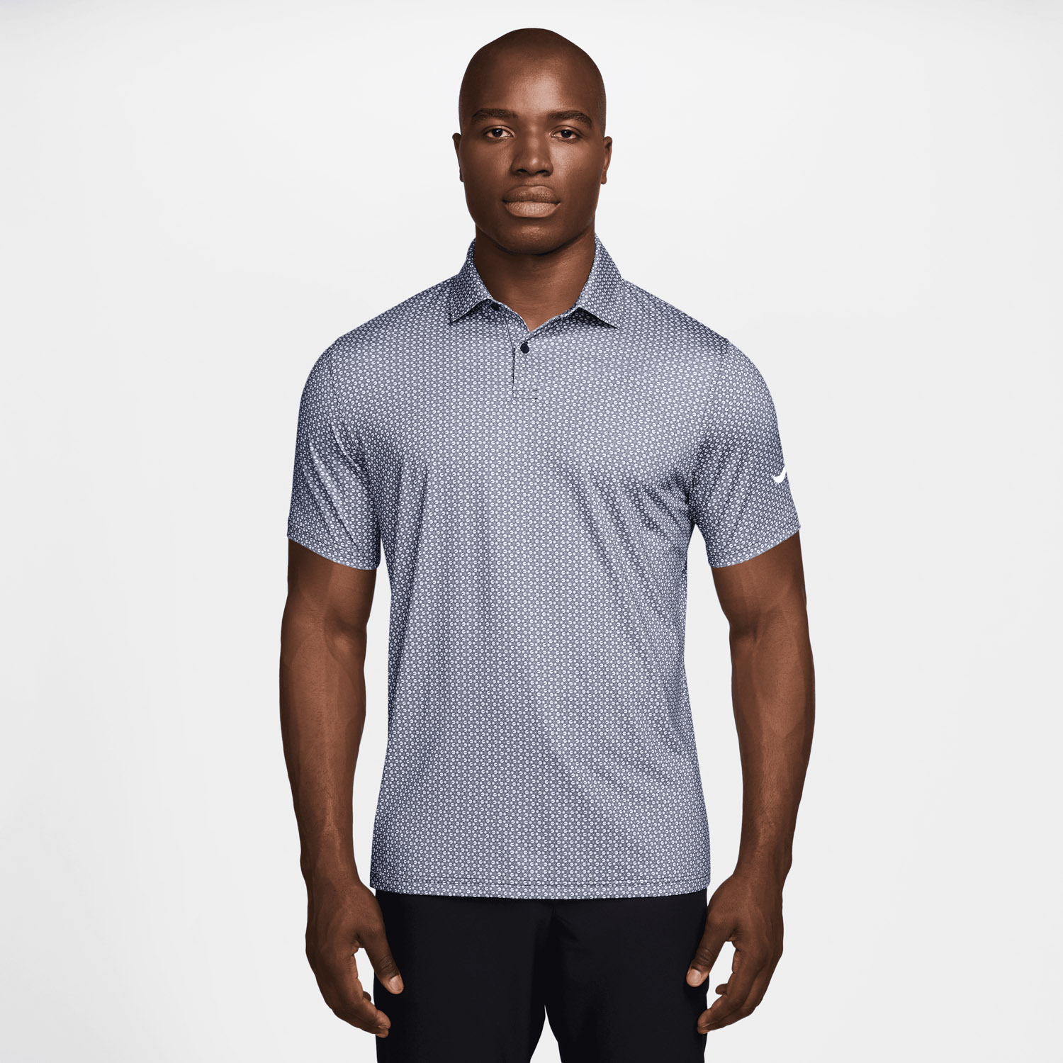 Nike M Velocity Micro Print Polo Shirt