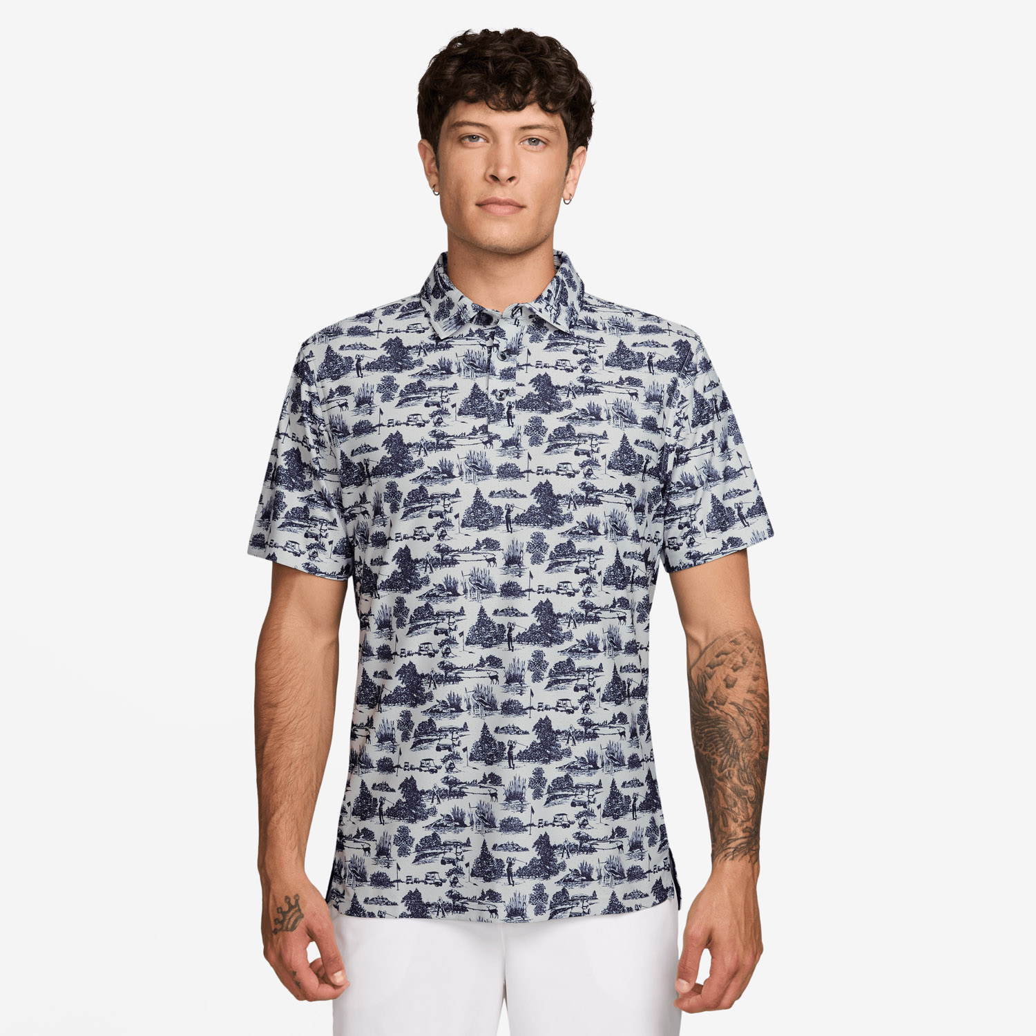 Nike Tailored Performance Toile Polo Shirt
