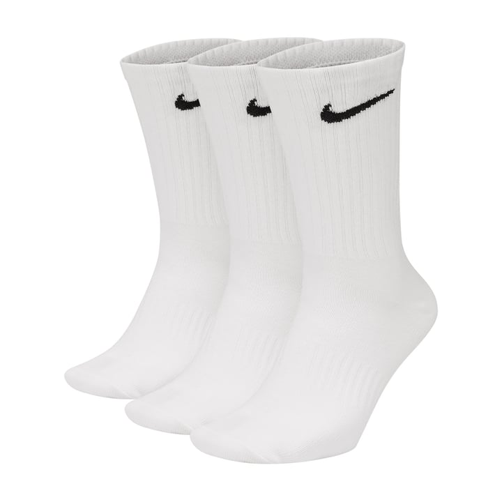 U Nk Everyday Ltwt Crew 3Pr White Nike