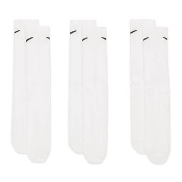 U Nk Everyday Ltwt Crew 3Pr White Nike