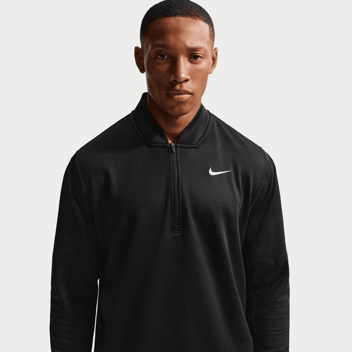 Velocity Mens Therma-FIT 1/2-Zip Svart Nike