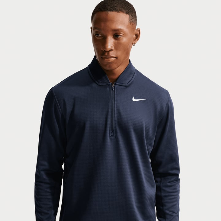 Velocity Mens Therma-FIT 1/2-Zip Blå Nike