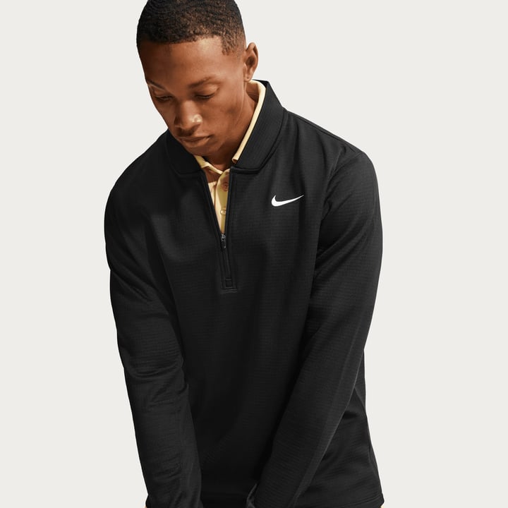 Velocity Mens Therma-FIT 1/2-Zip Svart Nike
