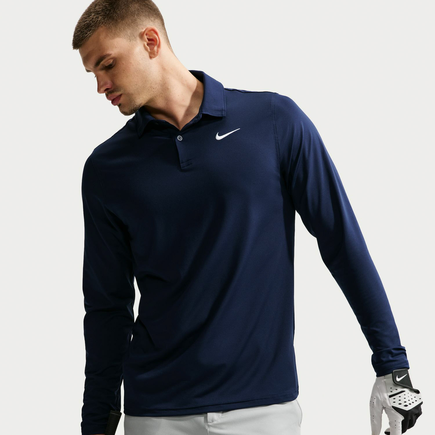 Nike Golf Velocity Long Sleeve Polo Shirt