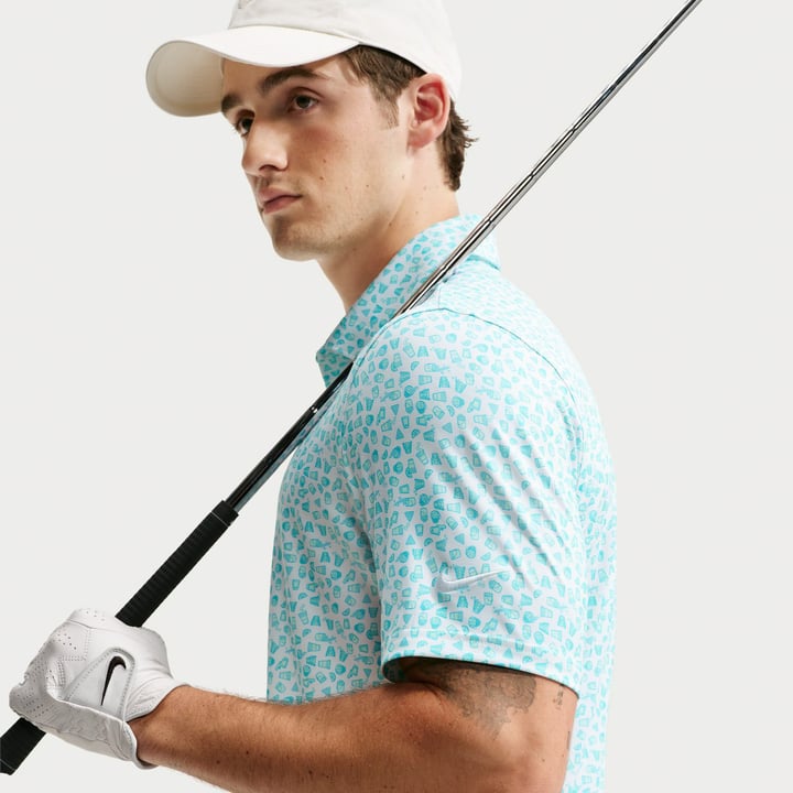M Velocity Micro Print Polo Nike