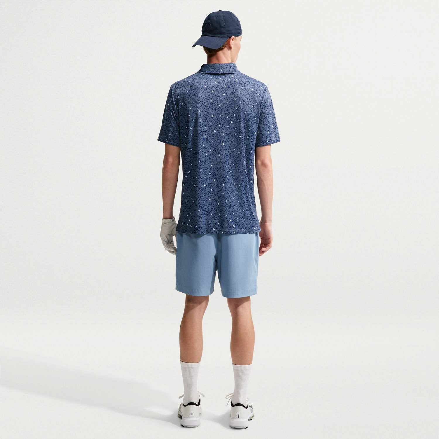 M Par 5 Polo Micro Print 1 Nike