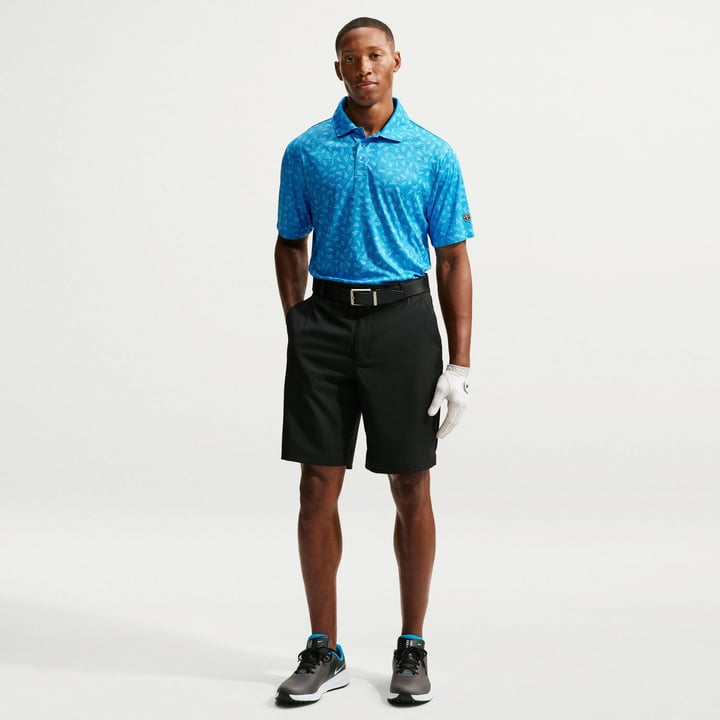 M Par 5 Polo Micro Print 2 Nike