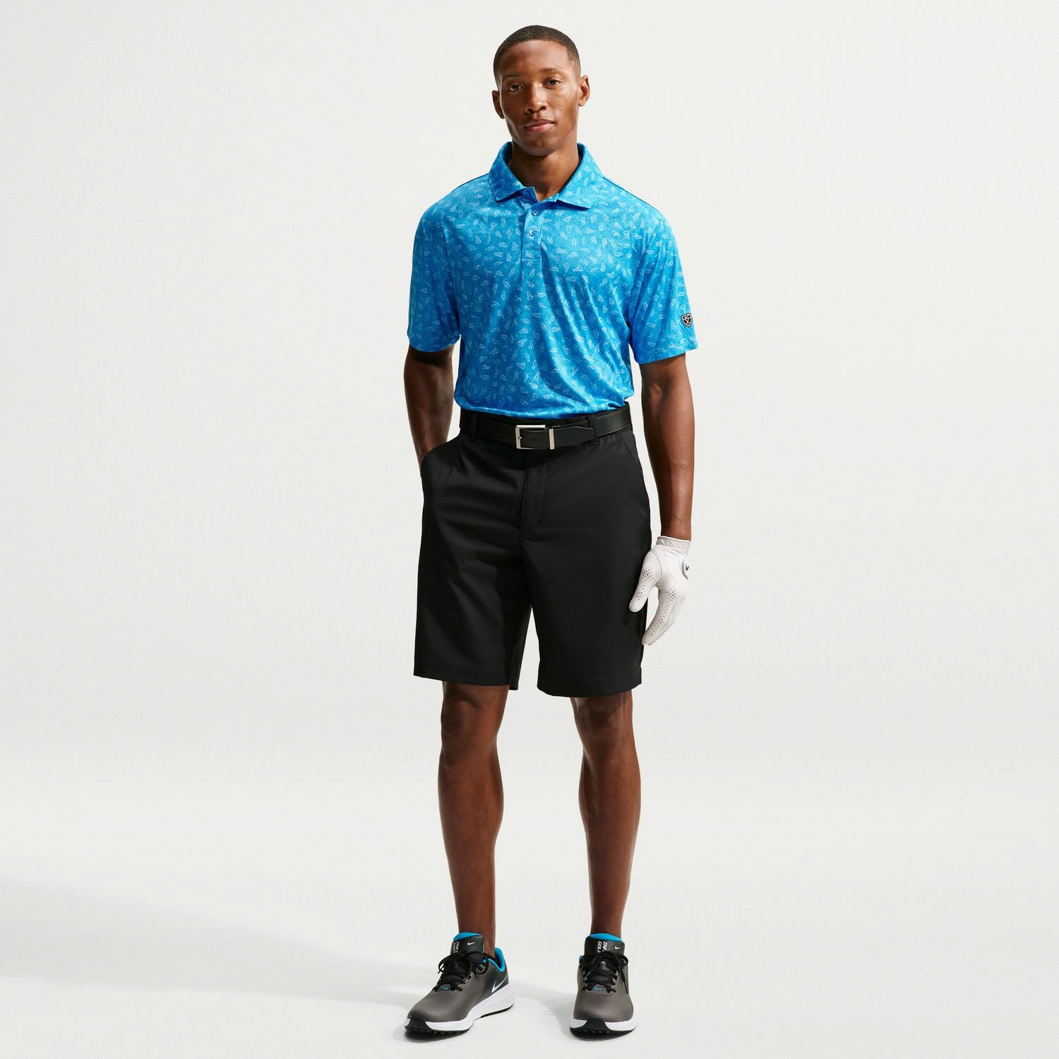 M Par 5 Polo Micro Print 2 Nike M Par 5 Polo Micro Print 2 Nike