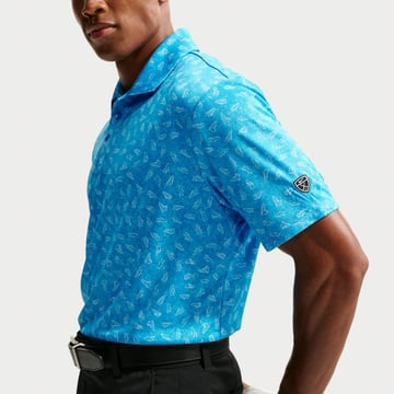 M Par 5 Polo Micro Print 2 Nike