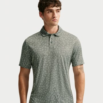 M Par 5 Polo Micro Print 2 Nike