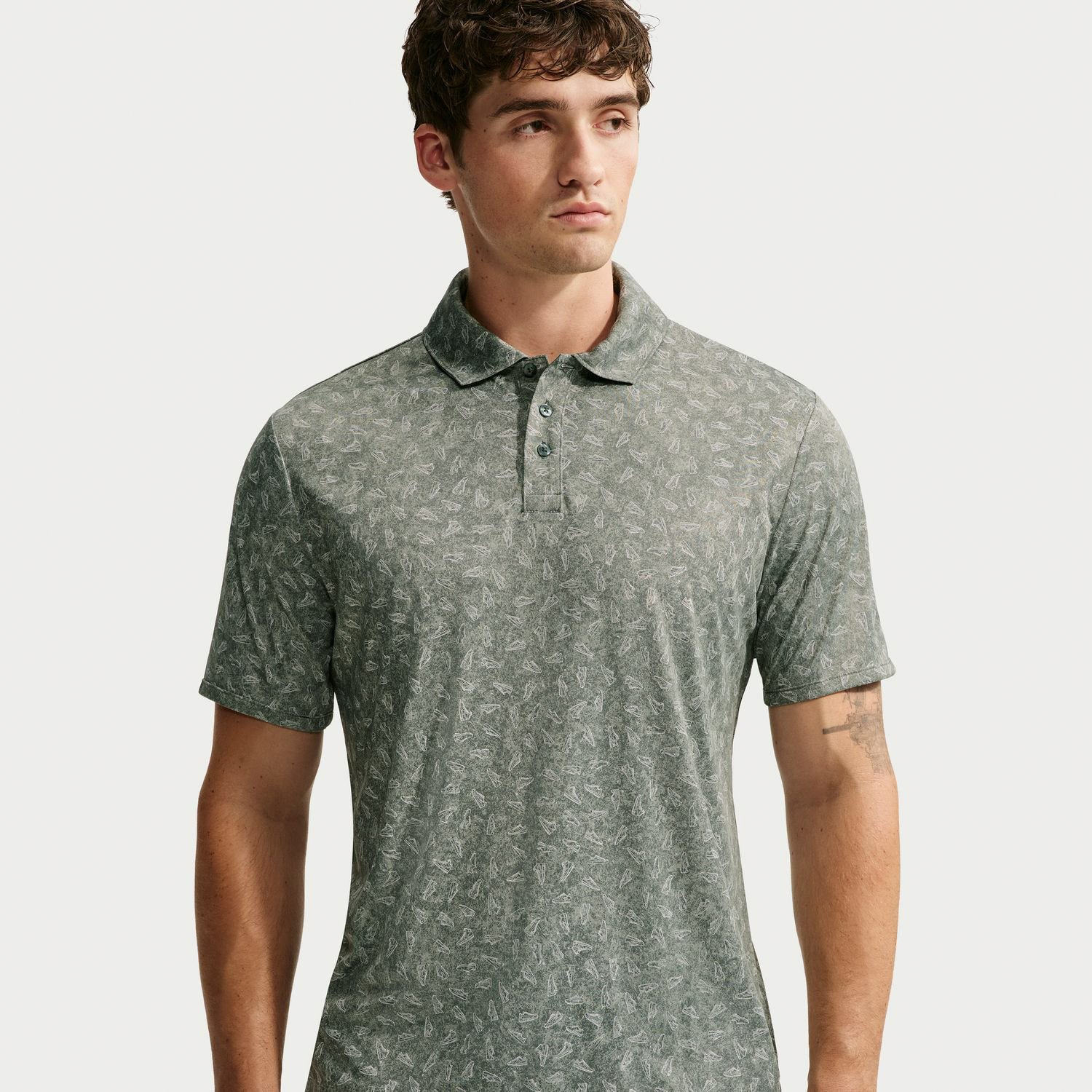 M Par 5 Polo Micro Print 2 Nike M Par 5 Polo Micro Print 2 Nike