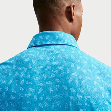 M Par 5 Polo Micro Print 2 Nike