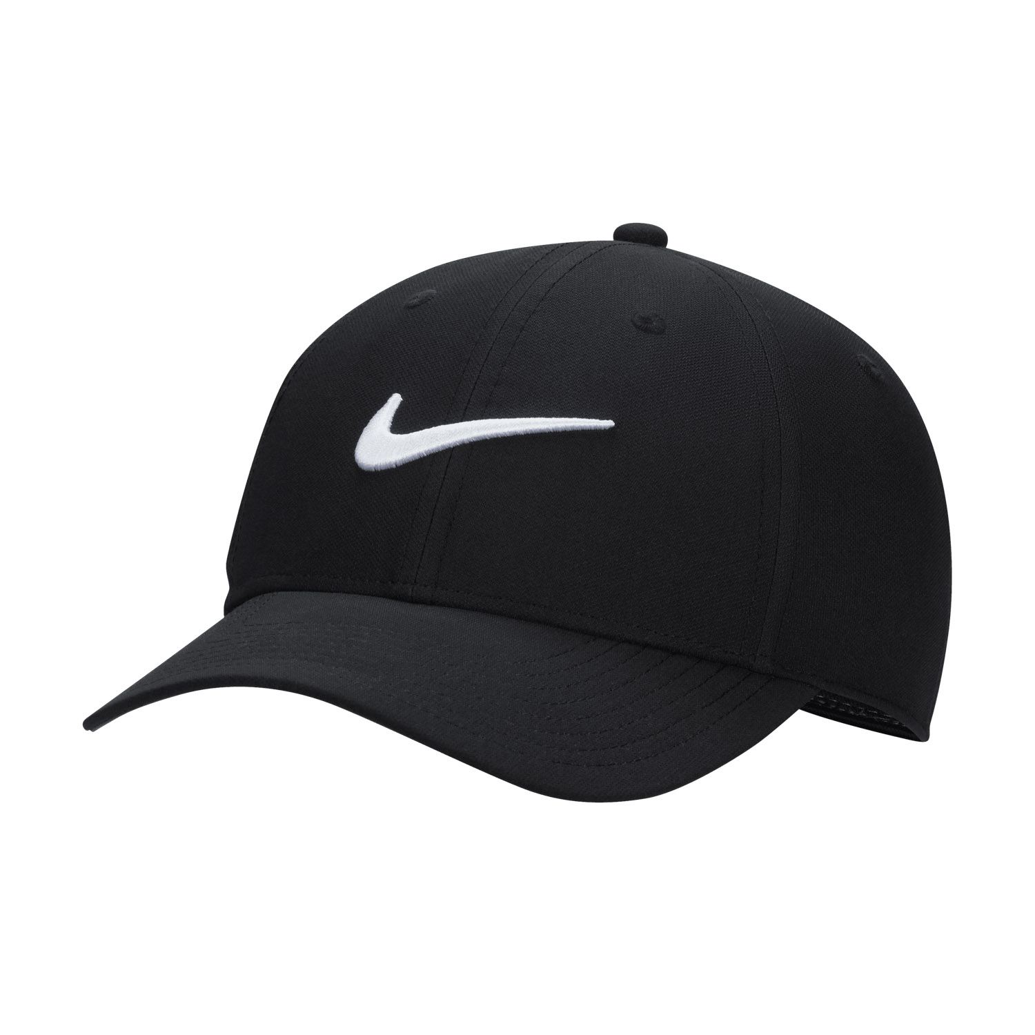 Dri-Fit Club Structured Swoosh Cap Schwarz