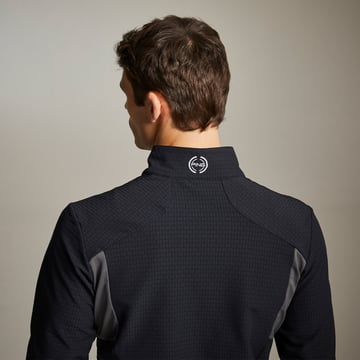 Power Half-Zip Schwarz Ping