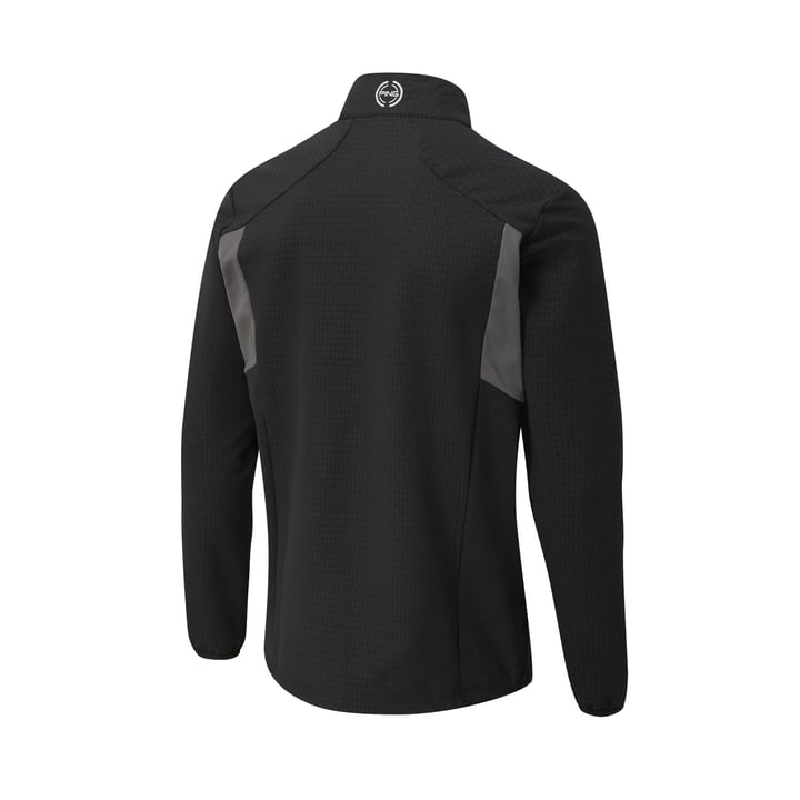 Power Half-Zip Schwarz Ping