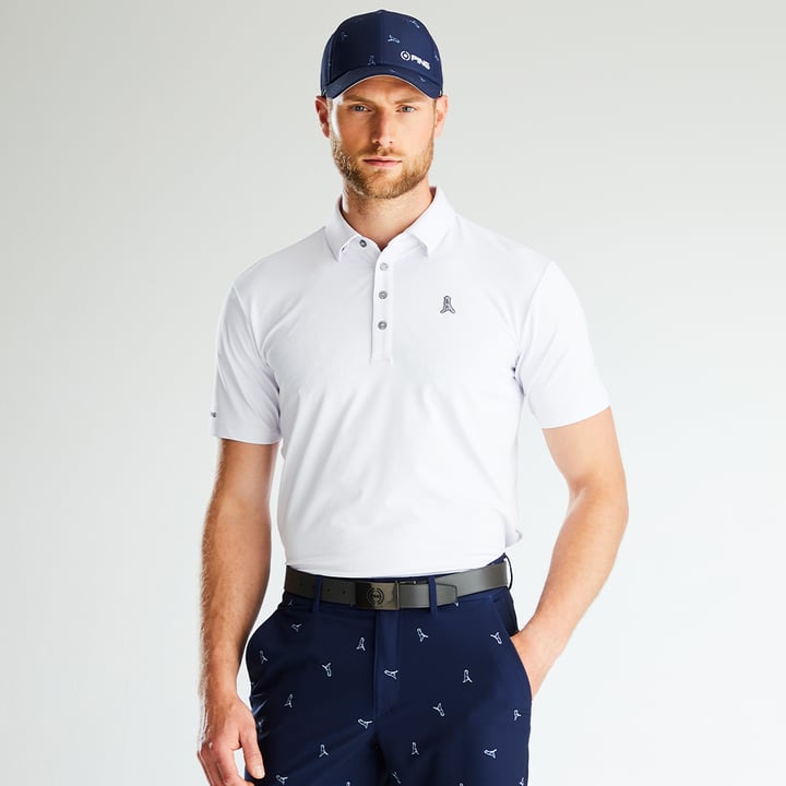 Mr Ping Polo Hvid Ping