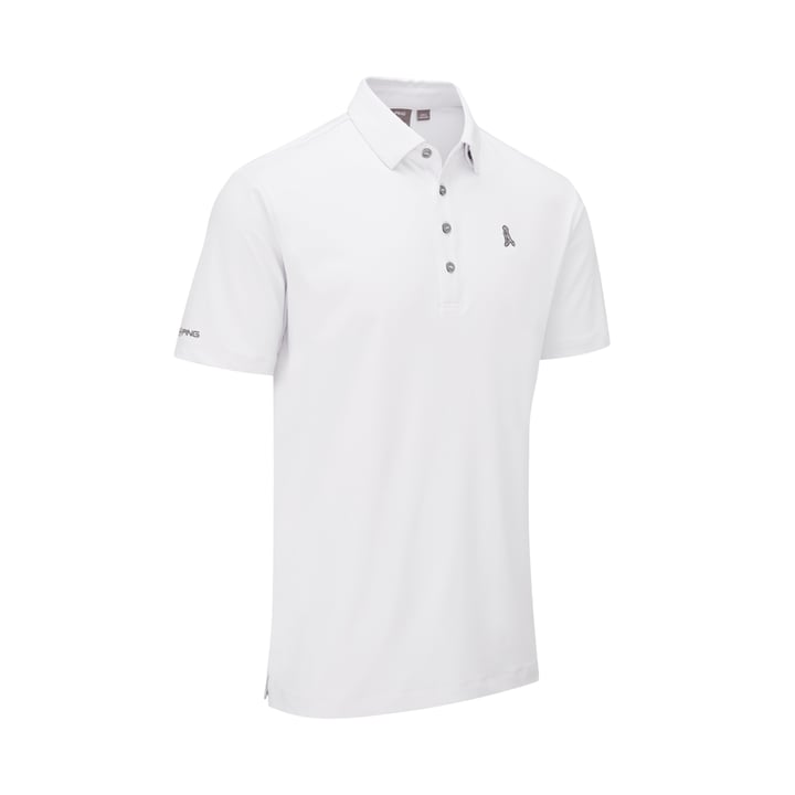 Mr Ping Polo Hvid Ping