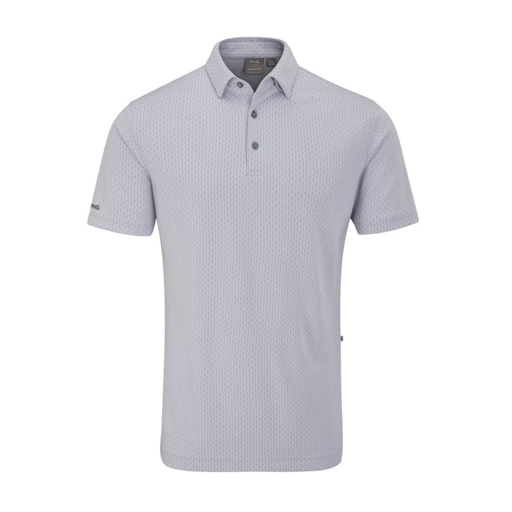 Ping Hershel Men's Diamond Polo Golf Shirt - Red Ping Hershel Men's Diamond Polo Golf Shirt - Red