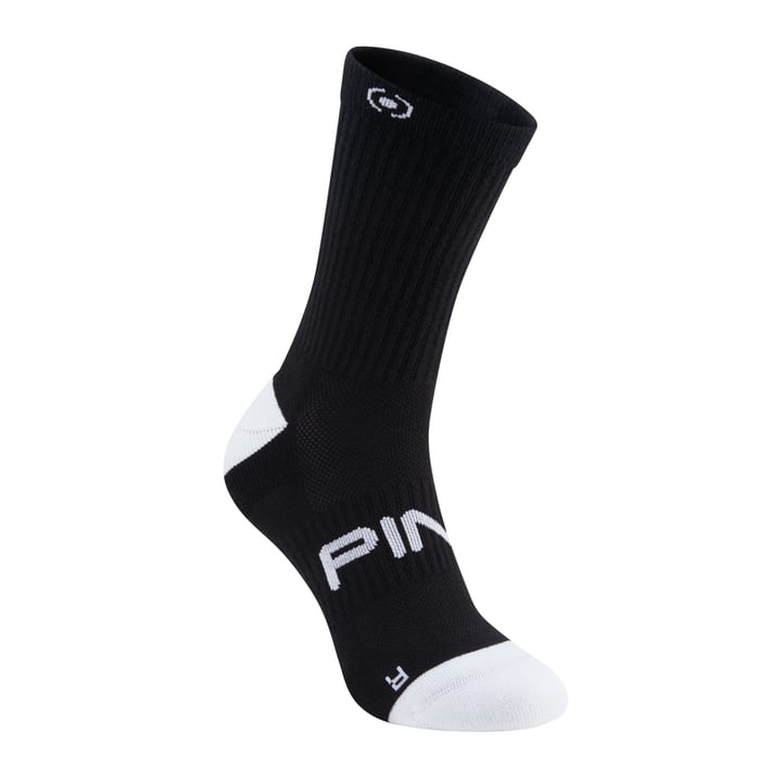 Crew Sock 2-Pack Black White Ping