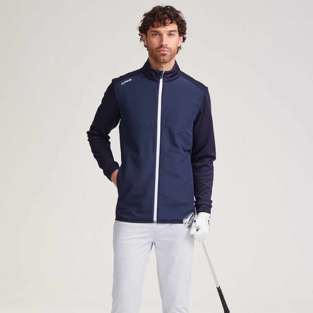 Burford Jacket Blå Ping